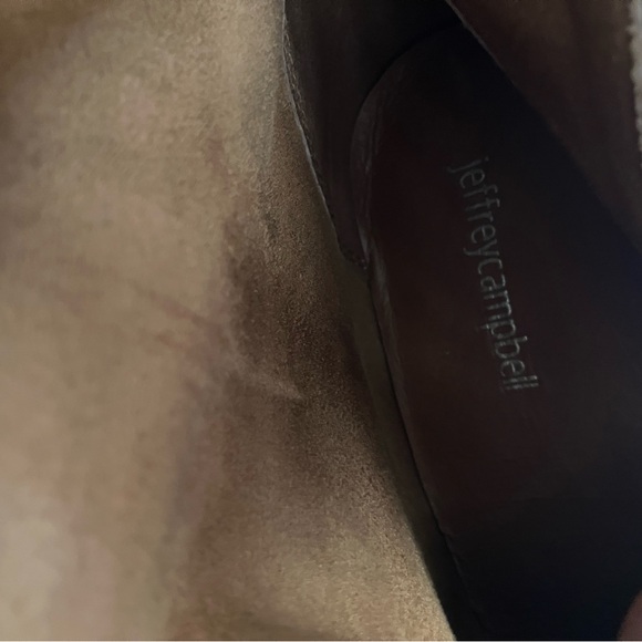 Jeffrey Campbell Brown Heeled boots sold out this size! 7.5 women - Picture 8 of 11